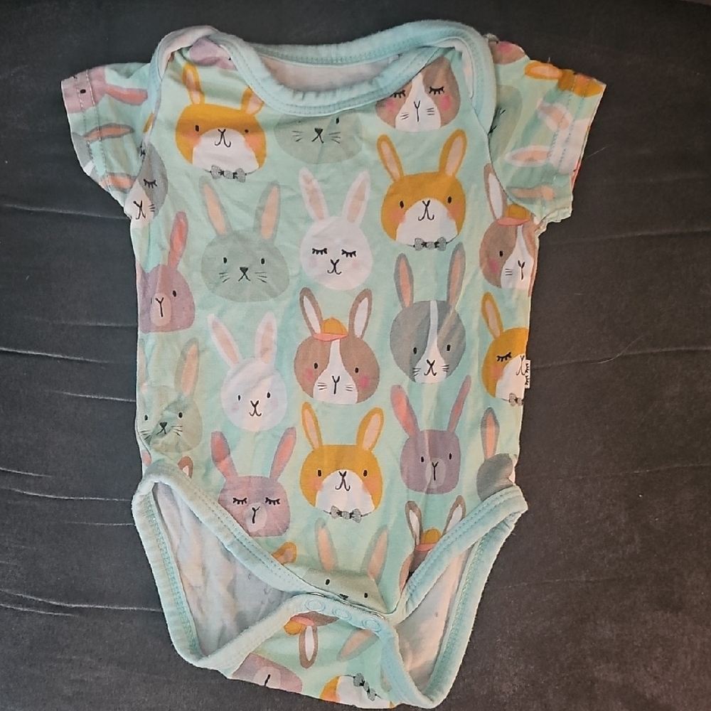 Little Sleepies Bunny Newborn Onesie